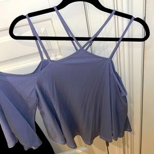 Lush Purple Top/ Blouse